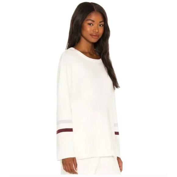 The Upside Halti Ulla White Oversized Knit Sweater Women's XL - Picture 2 of 15